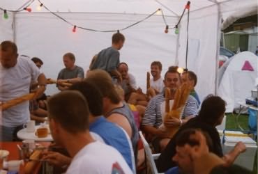 Fr�hst�ck mit Baguette