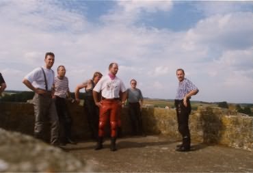 Oben auf der Burg